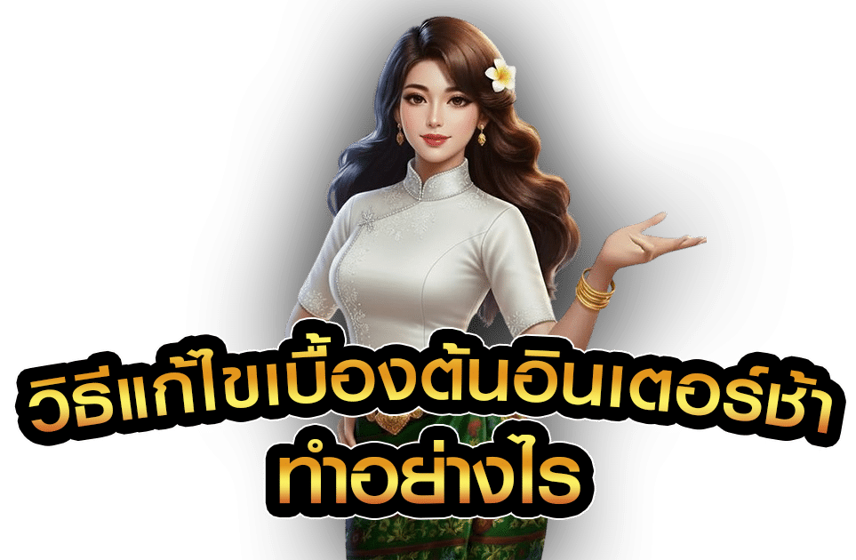วิธีแก้ไขเบื้องต้นอินเตอร์ช้าทำอย่างไร