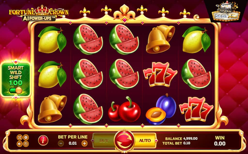 ตัวอย่างสล็อต Fortune Crown AI