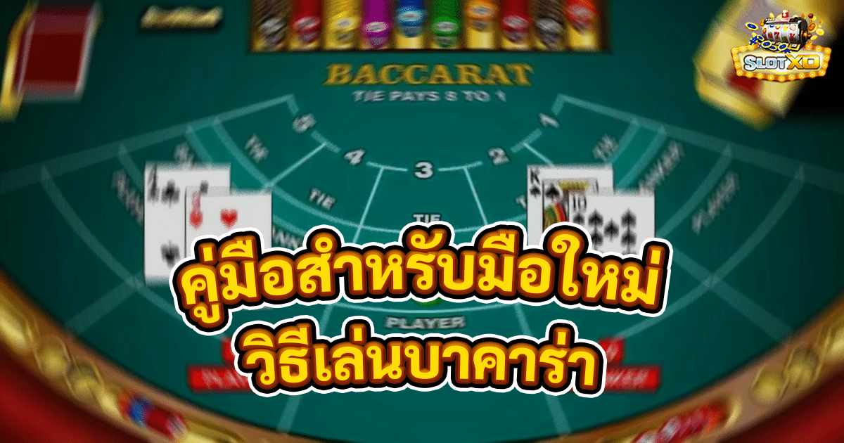 วิธีเล่นบาคาร่า