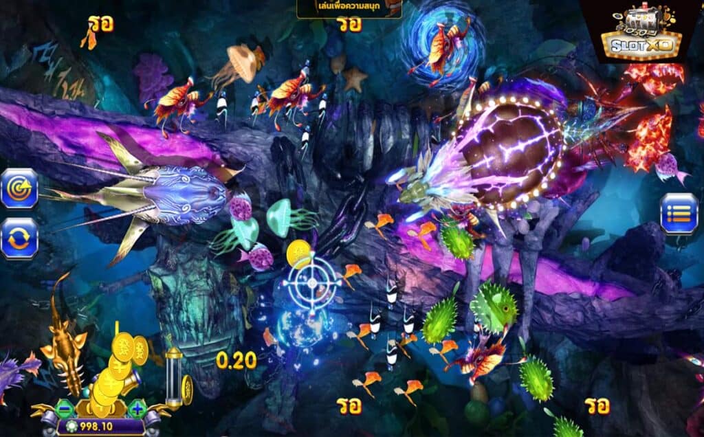 ตัวอย่างเกมยิงปลา Fish Hunter Hai Ba