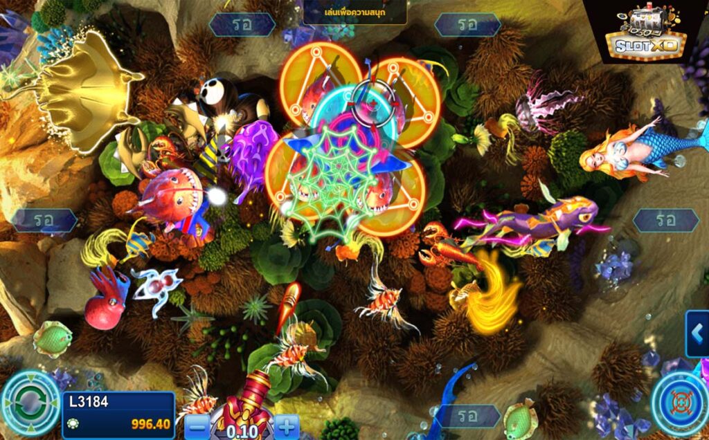 ตัวอย่างเกมยิงปลา Fish Hunting Happy Fish 5